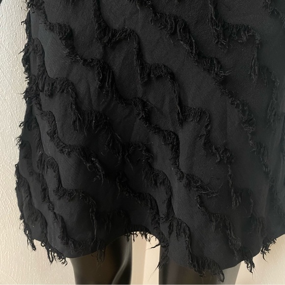 Sandro Paris Little Black Cocktail Dress with Sheer Upper Back. Sz 3 - Picture 11 of 16